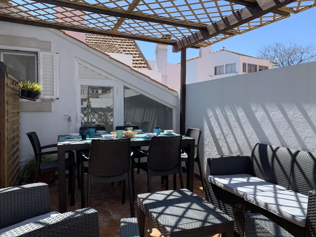 Duplex Apartment With Terrace In Cascais Downtown Kültér fotó