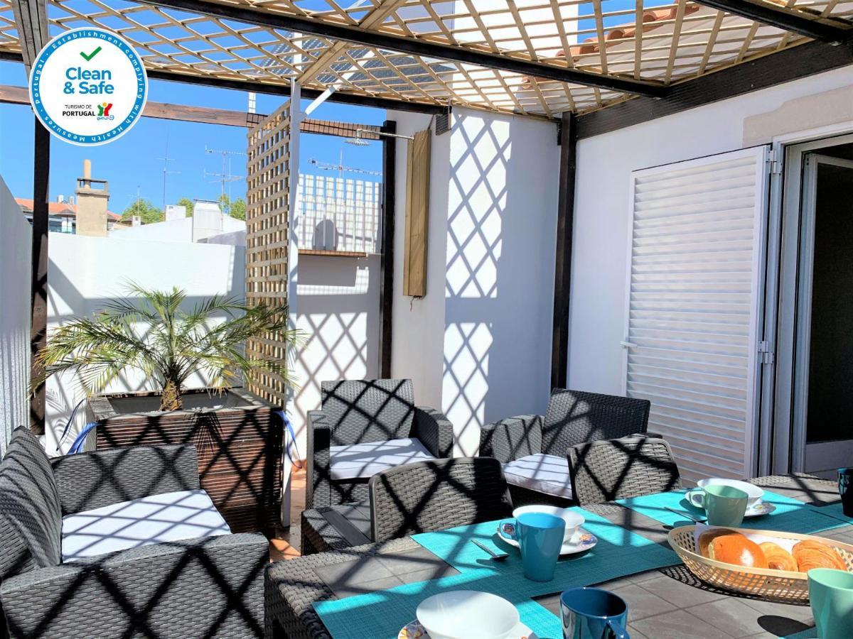 Duplex Apartment With Terrace In Cascais Downtown Kültér fotó